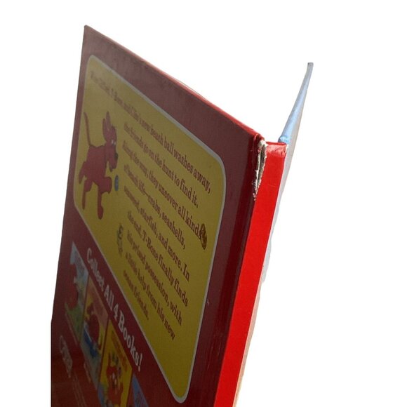 Clifford Plush Toy & Clifford And The Missing Beach Ball Scholastic Kohls Cares - Picture 8 of 10